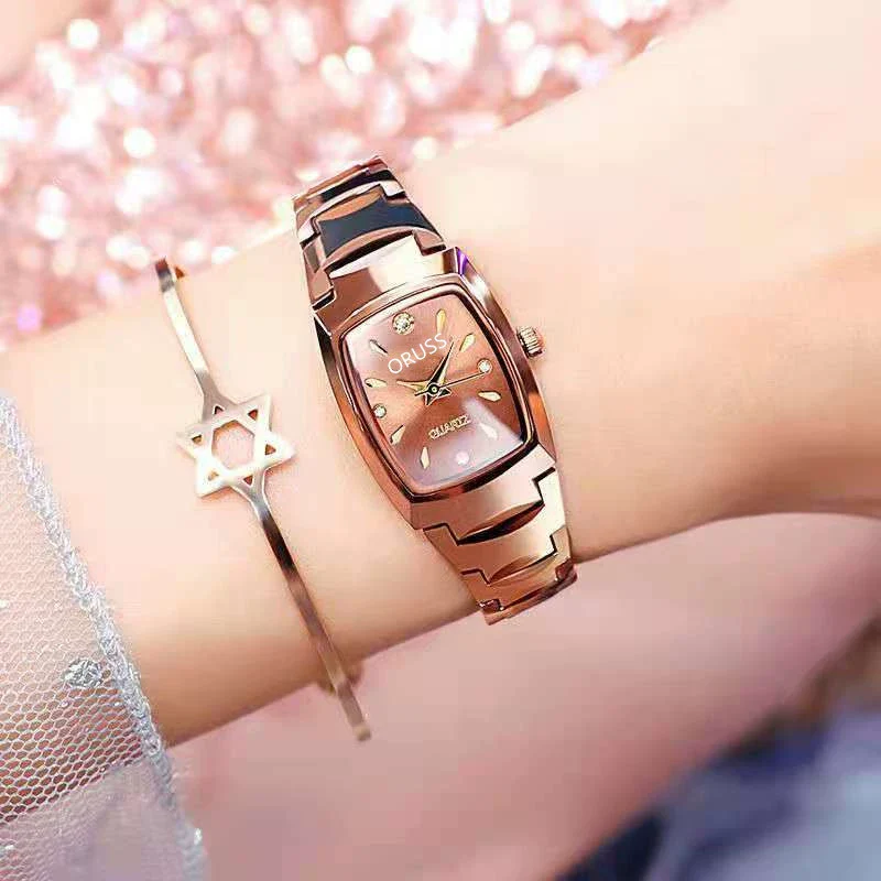 Leisure Ultrathin Waterproof Quartz Watch For Couples Tungsten Steel Alloy Mineral Strengthened Glass Mirror Round Dial - Image 11