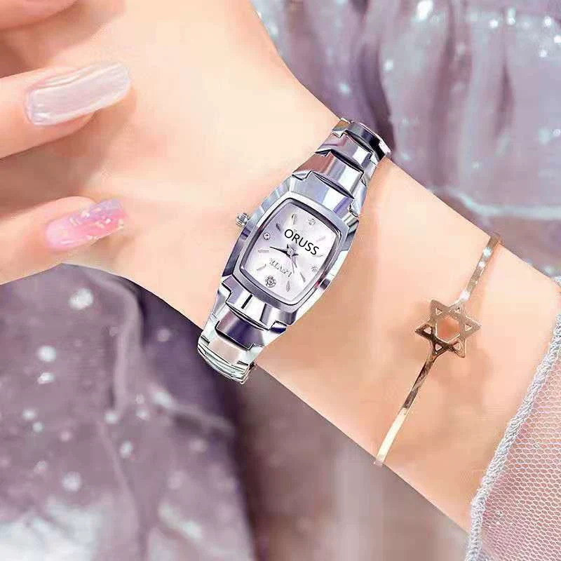 Leisure Ultrathin Waterproof Quartz Watch For Couples Tungsten Steel Alloy Mineral Strengthened Glass Mirror Round Dial - Image 12