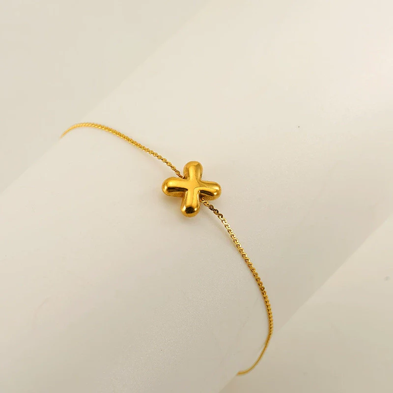 Light Luxury 316L Stainless Steel Letter Bracelet With Diamond Design For Women - Image 28