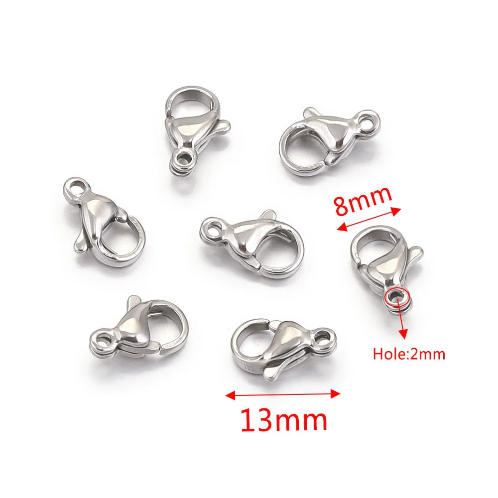 Lobster Buckle Connecting Buckle Dog Buckle Jewelry Accessories Stainless Steel Totem Electroplated - Image 10