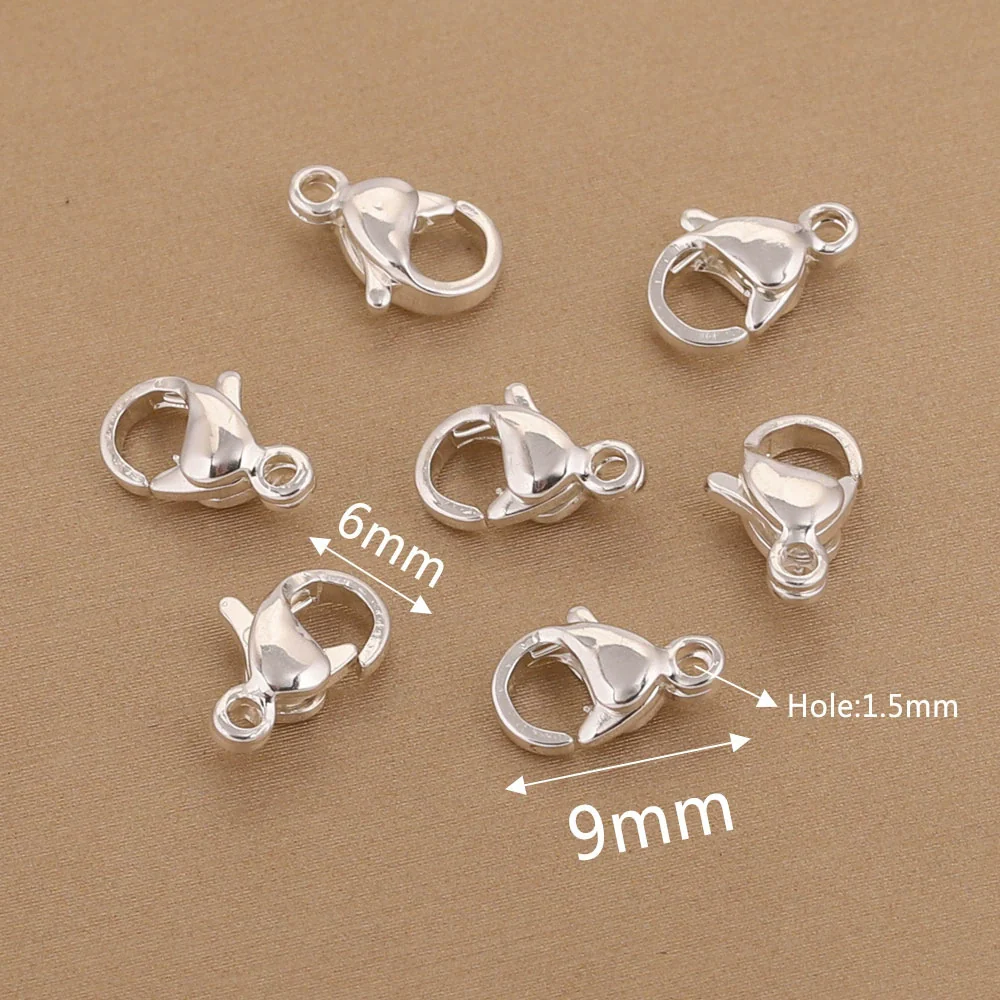 Lobster Buckle Connecting Buckle Dog Buckle Jewelry Accessories Stainless Steel Totem Electroplated - Image 18