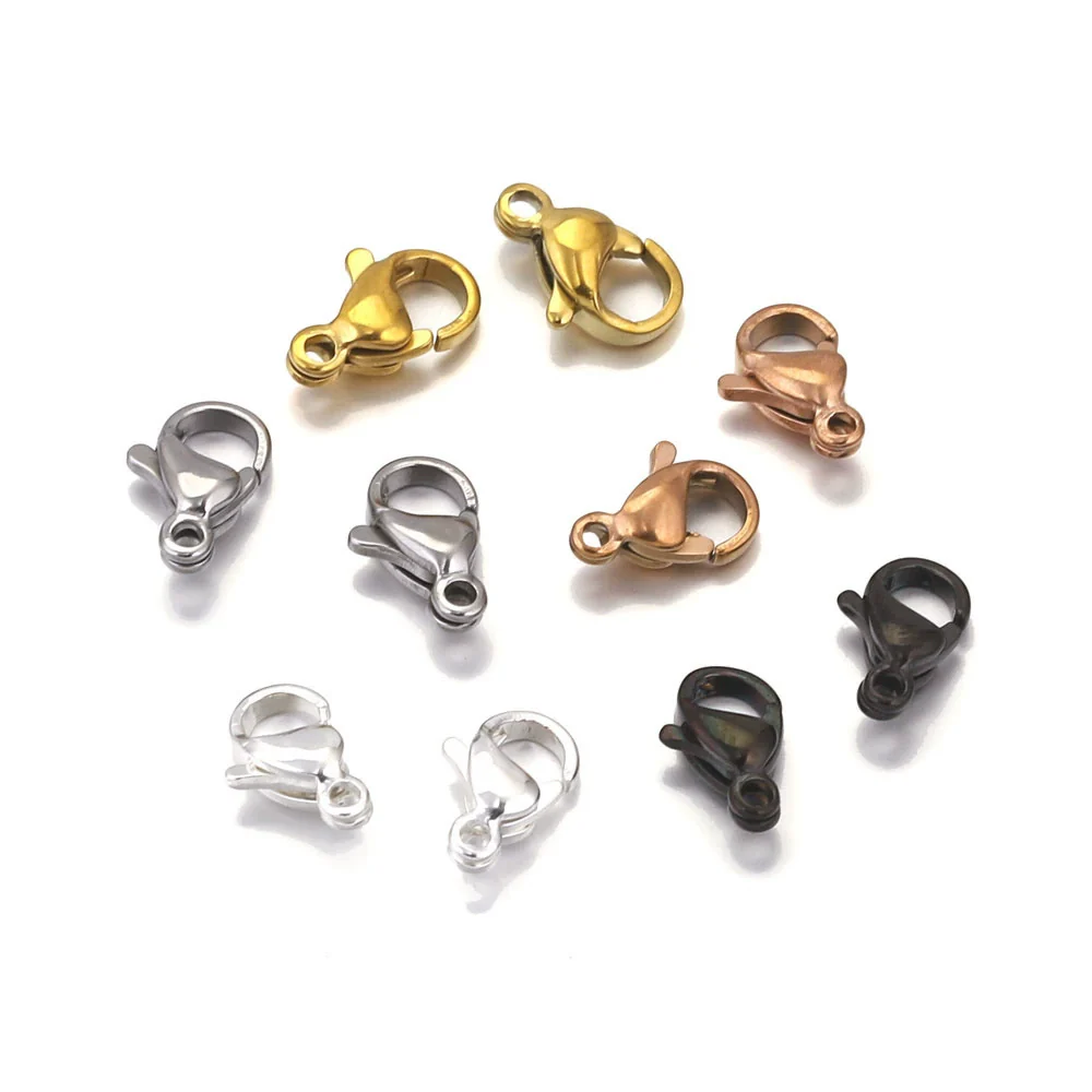 Lobster Buckle Connecting Buckle Dog Buckle Jewelry Accessories Stainless Steel Totem Electroplated - Image 2