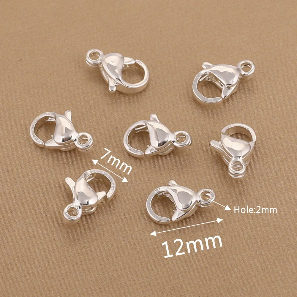 Lobster Buckle Connecting Buckle Dog Buckle Jewelry Accessories Stainless Steel Totem Electroplated - Image 21