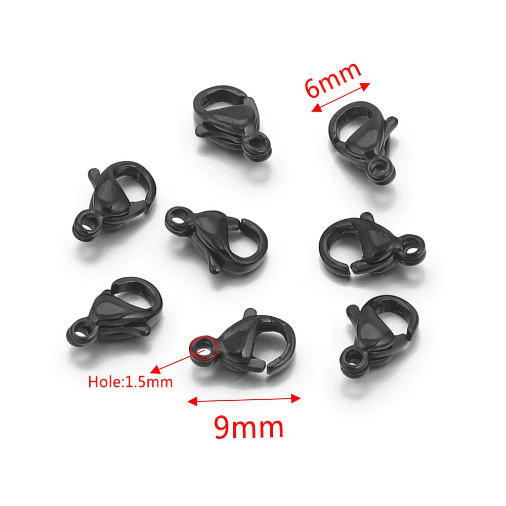 Lobster Buckle Connecting Buckle Dog Buckle Jewelry Accessories Stainless Steel Totem Electroplated - Image 26