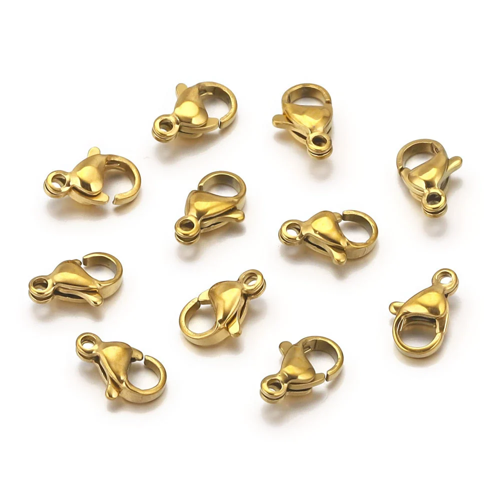 Lobster Buckle Connecting Buckle Dog Buckle Jewelry Accessories Stainless Steel Totem Electroplated - Image 3