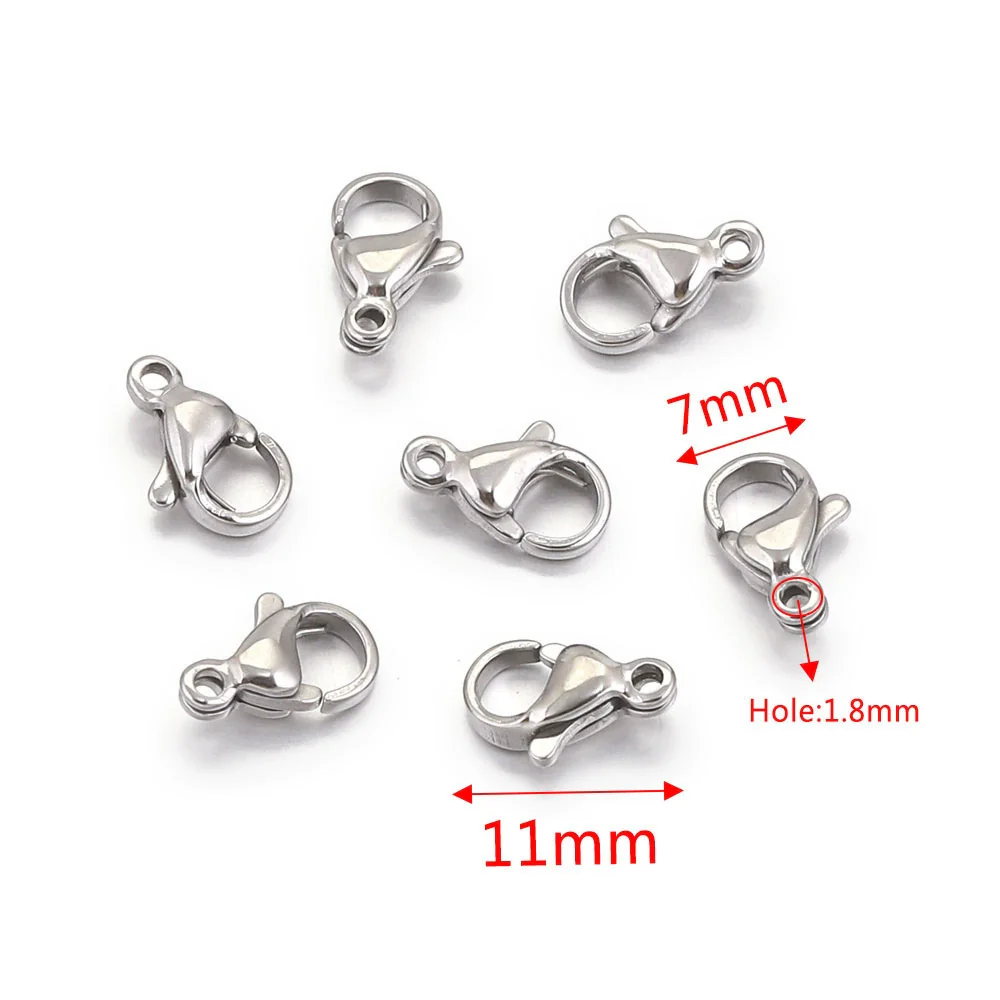 Lobster Buckle Connecting Buckle Dog Buckle Jewelry Accessories Stainless Steel Totem Electroplated - Image 8