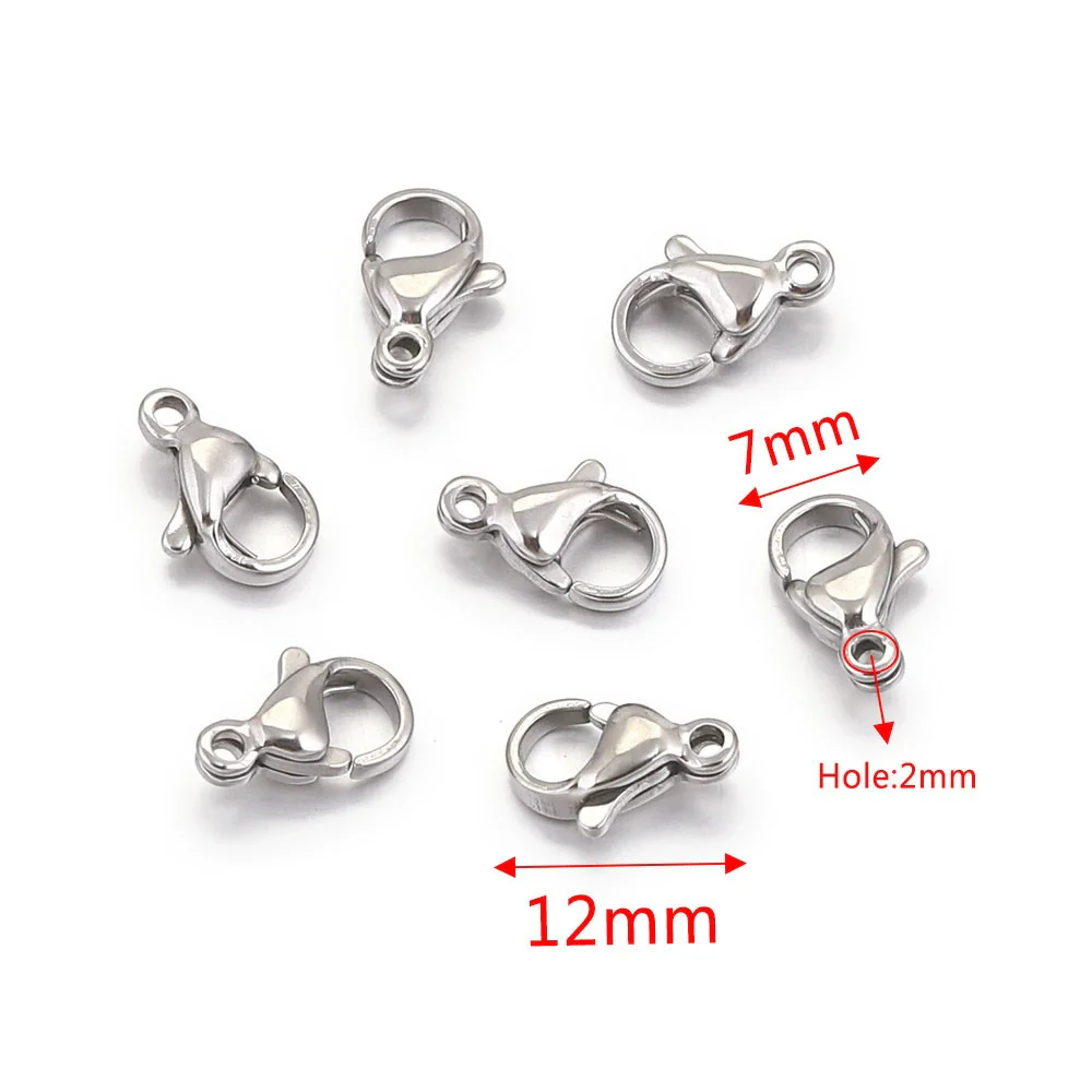 Lobster Buckle Connecting Buckle Dog Buckle Jewelry Accessories Stainless Steel Totem Electroplated - Image 9