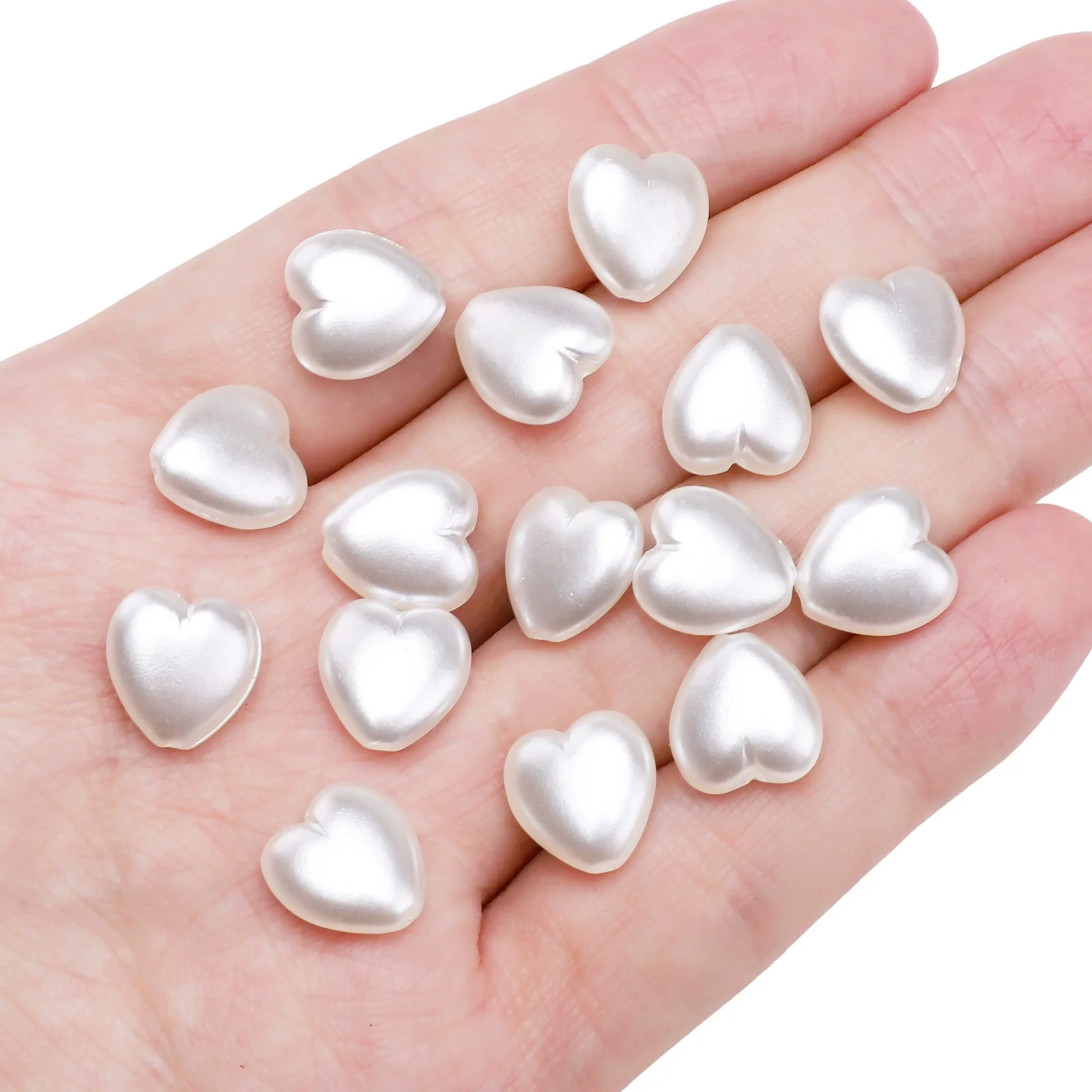 Loose Beads Abs Specialshaped Pearl Fivepointed Star Scallop Handmade Diy Bracelet Necklace Pendant Material Bag Accessories Geometric Style - Image 8
