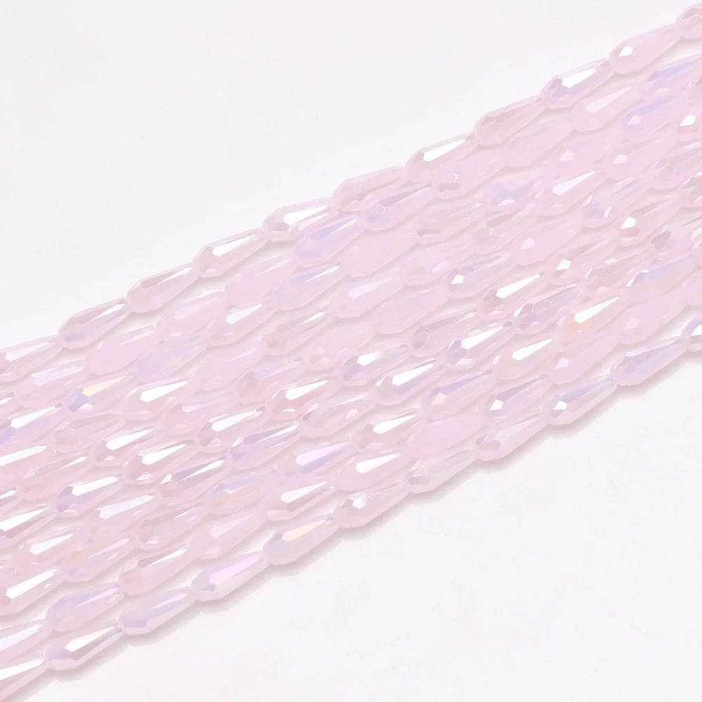 Loose Beads Jewelry Accessories Glass And Colored Glaze Water Drop Beads With Natural And Geometric Style Full Automaton Mill - Image 11