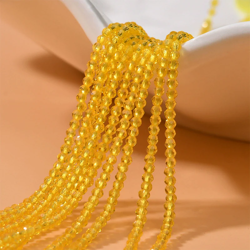 Loose Beads Jewelry Accessories Mini Cut Round Color Crystal Glass Glazed For Diy Ear Jewelry Necklace Bracelet - Image 11