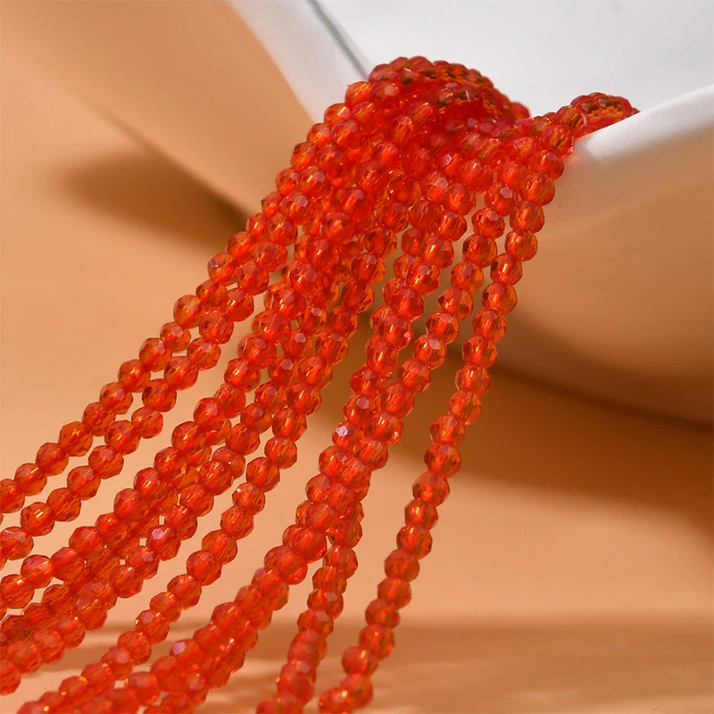 Loose Beads Jewelry Accessories Mini Cut Round Color Crystal Glass Glazed For Diy Ear Jewelry Necklace Bracelet - Image 17