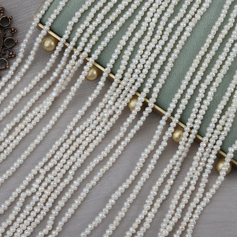 Loose Freshwater Pearl Beads Small Punch Style - Image 3