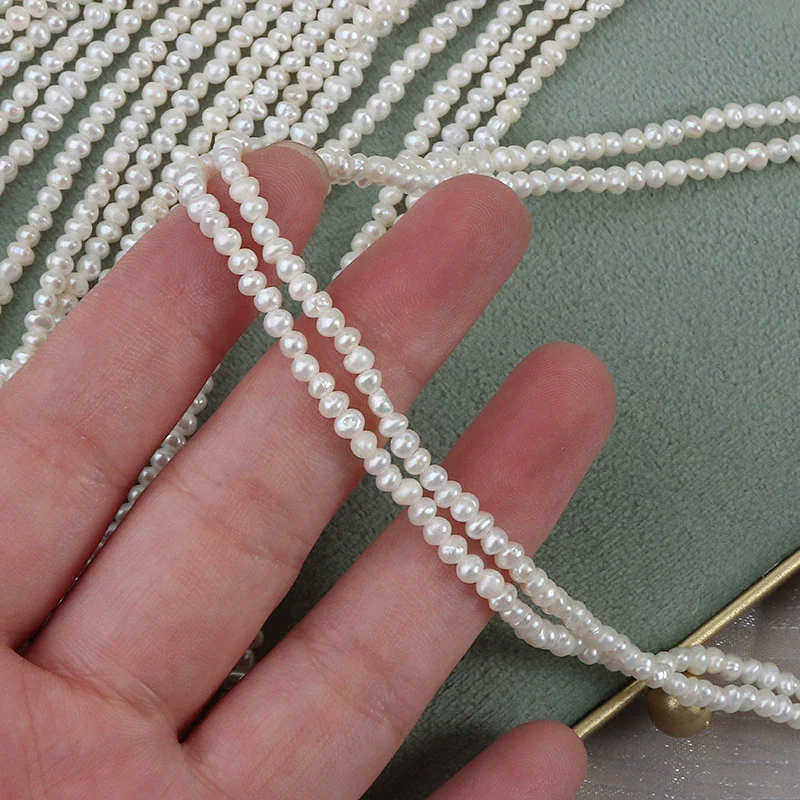 Loose Freshwater Pearl Beads Small Punch Style - Image 5