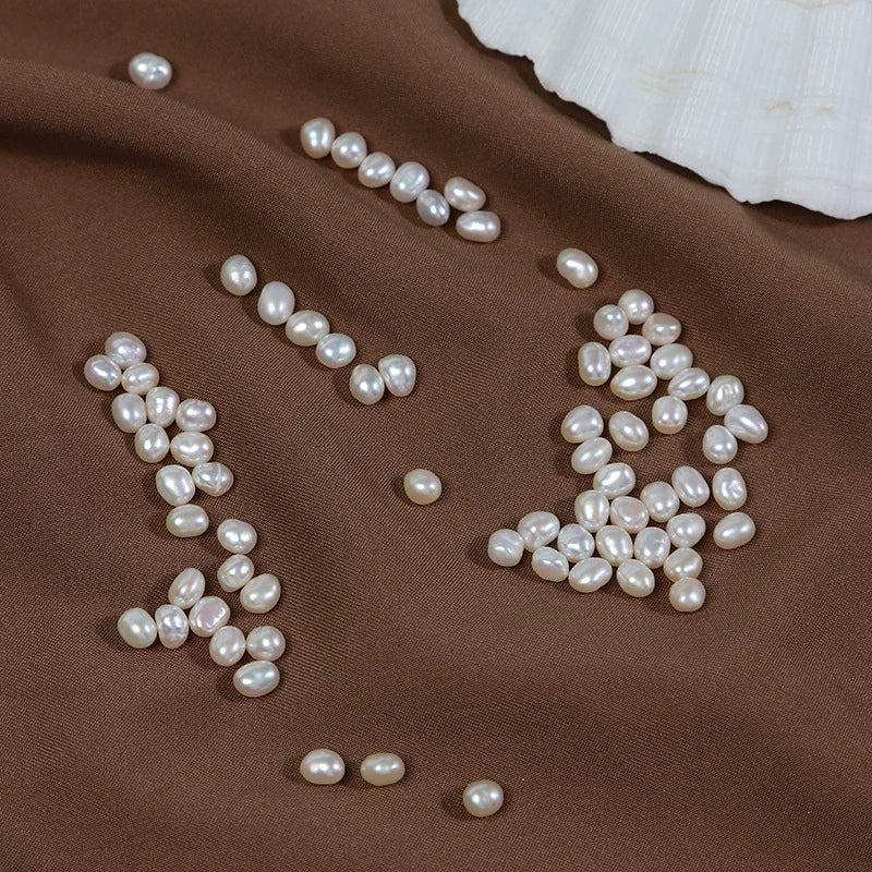 Loose Mini Natural Freshwater Pearl Baroque Beads For Diy Inlay - Image 2