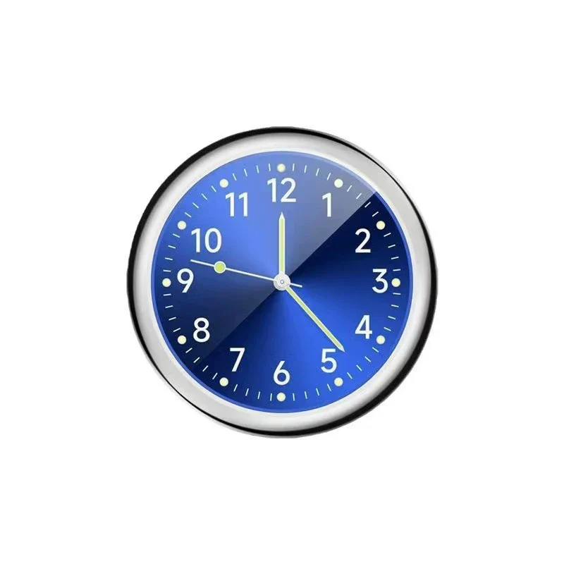 Luminous Metal Car Clock Air Vent Clip Round Dial Alloy Case Business Style - Image 11