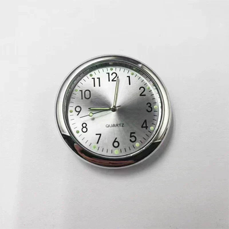 Luminous Metal Car Clock Air Vent Clip Round Dial Alloy Case Business Style - Image 13