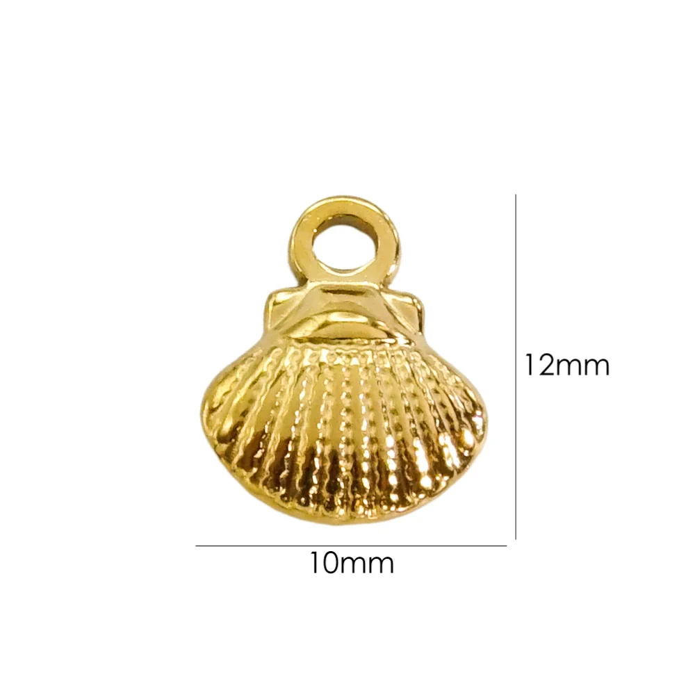 Marine Element Series Stainless Steel Zircon Geometric Pendant Necklace Bracelet Accessories With Vacuum In Furnace Electroplating - Image 12