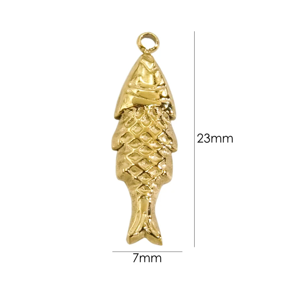 Marine Element Series Stainless Steel Zircon Geometric Pendant Necklace Bracelet Accessories With Vacuum In Furnace Electroplating - Image 16