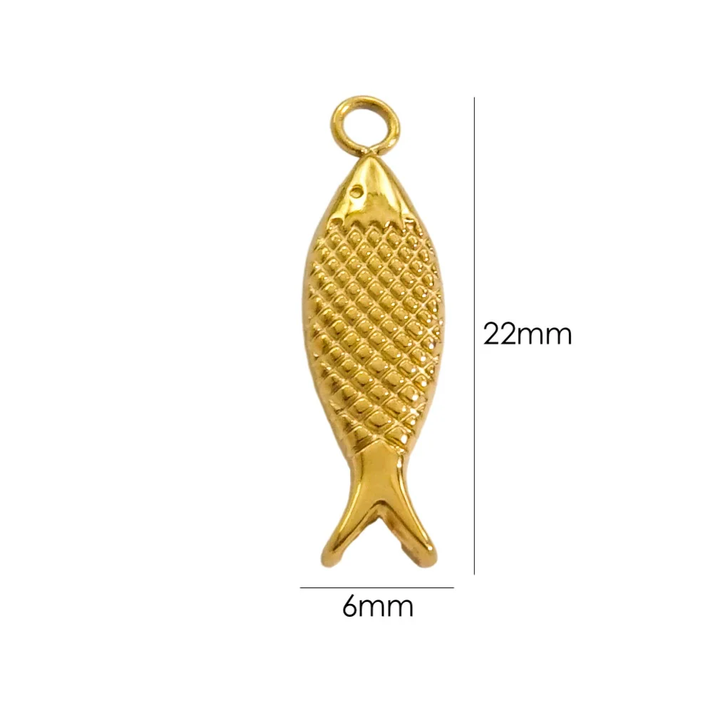 Marine Element Series Stainless Steel Zircon Geometric Pendant Necklace Bracelet Accessories With Vacuum In Furnace Electroplating - Image 17