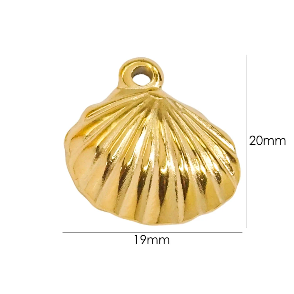 Marine Element Series Stainless Steel Zircon Geometric Pendant Necklace Bracelet Accessories With Vacuum In Furnace Electroplating - Image 18
