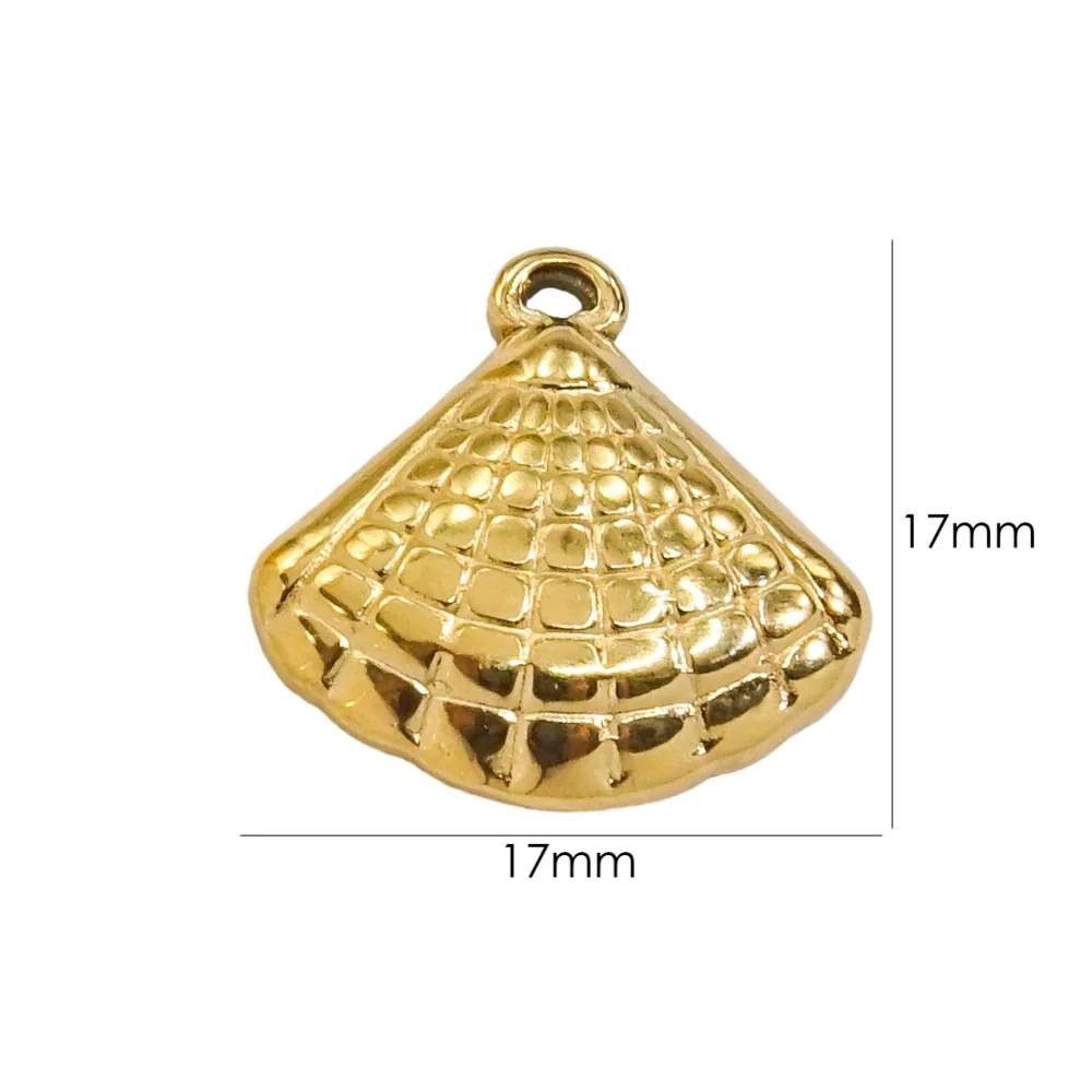 Marine Element Series Stainless Steel Zircon Geometric Pendant Necklace Bracelet Accessories With Vacuum In Furnace Electroplating - Image 19