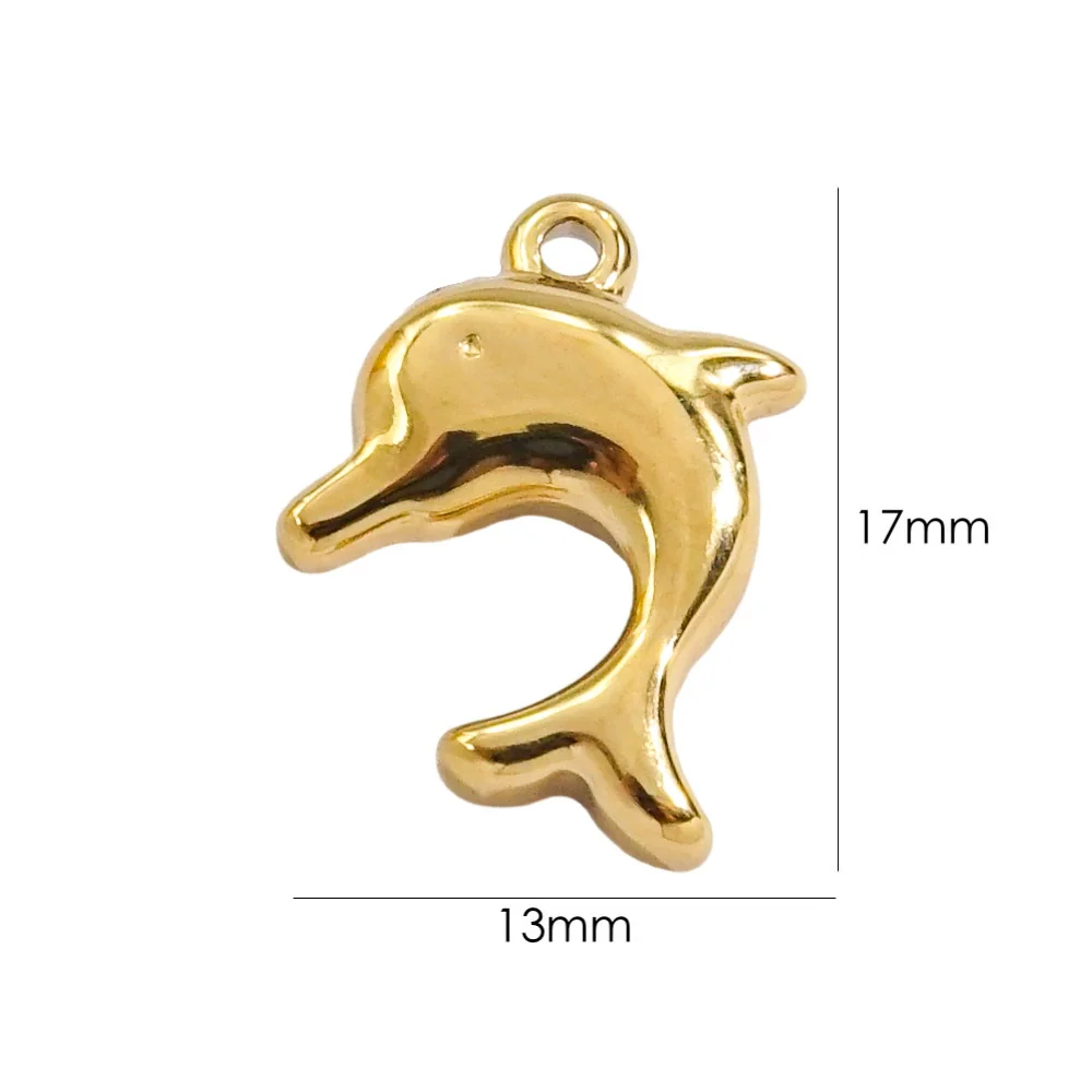 Marine Element Series Stainless Steel Zircon Geometric Pendant Necklace Bracelet Accessories With Vacuum In Furnace Electroplating - Image 23