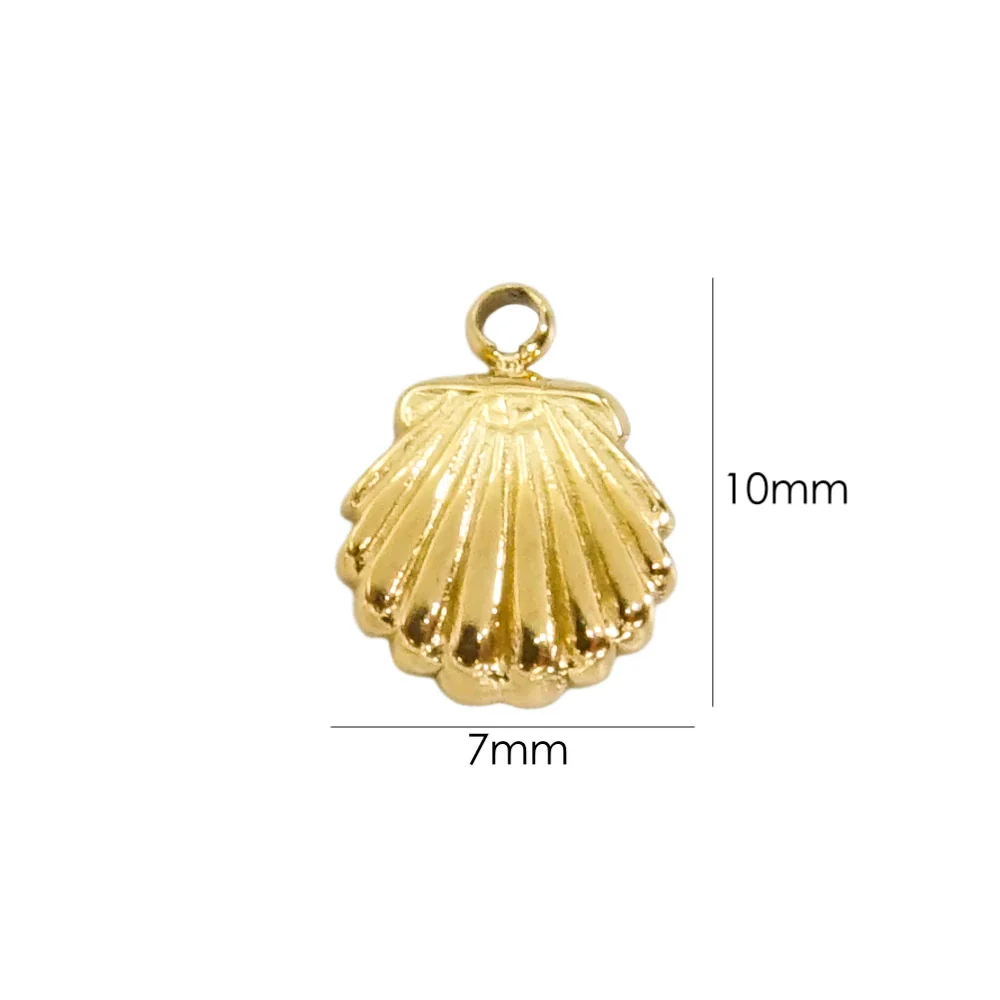 Marine Element Series Stainless Steel Zircon Geometric Pendant Necklace Bracelet Accessories With Vacuum In Furnace Electroplating - Image 9