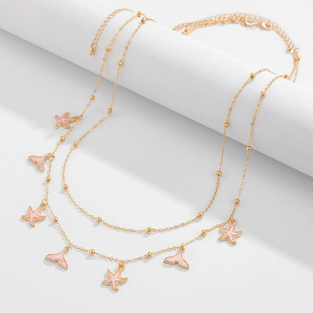 Marine Holiday Wind Starfish Fishtail Waist Chain Sexy Metal Body Chain Copperclad Iron Chain Alloy Dripping Oil - Image 4