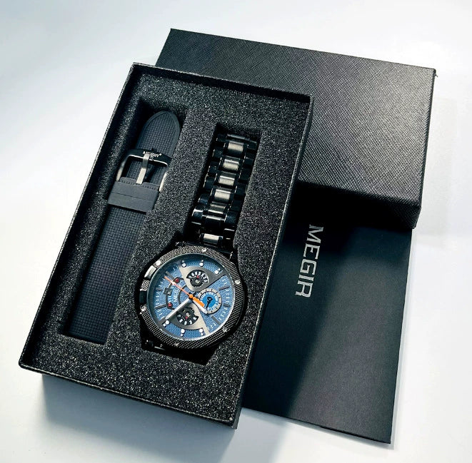 Mechanical Sports Men's Watch With Alloy Case Round Dial And Stainless Steel Strap - Image 11