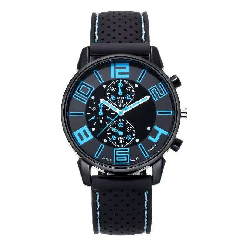 Men's Alloy And Silicone Outdoor Sports Racing Watch - Image 5