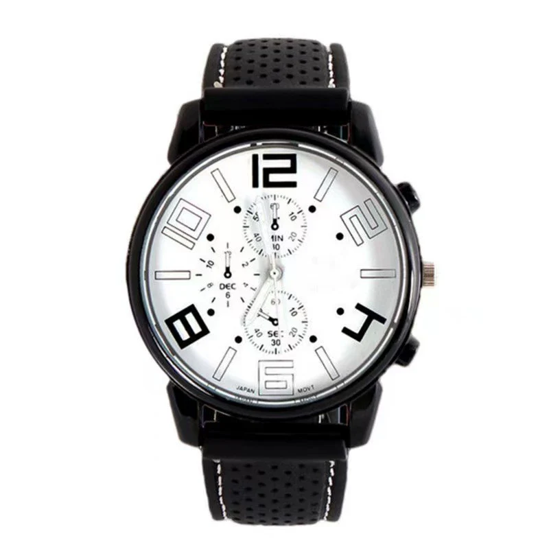 Men's Alloy And Silicone Outdoor Sports Racing Watch - Image 6