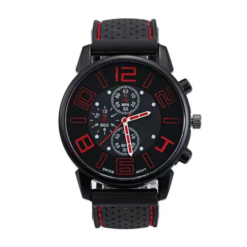 Men's Alloy And Silicone Outdoor Sports Racing Watch - Image 8