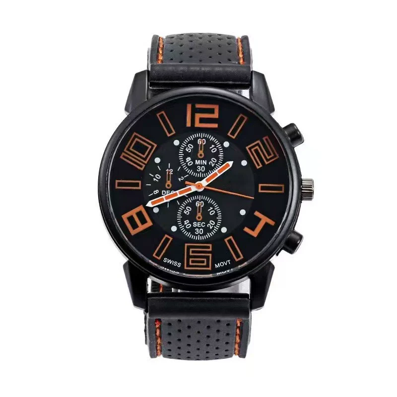 Men's Alloy And Silicone Outdoor Sports Racing Watch - Image 9