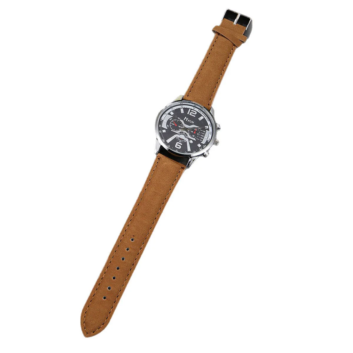 Men's Alloy And Stainless Steel Belt Watch Fashion Round Dial - Image 5