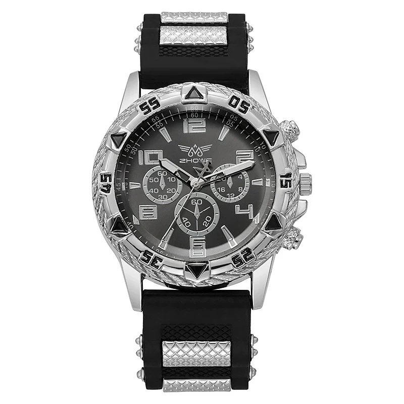 Men's Alloy And Stainless Steel Casual Business Round Dial Quartz Watch - Image 5