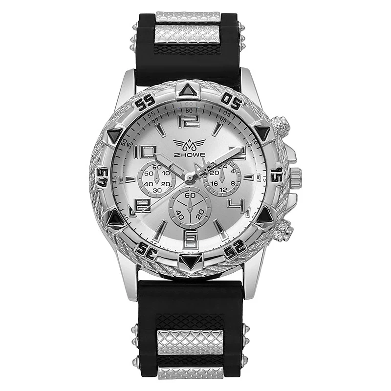 Men's Alloy And Stainless Steel Casual Business Round Dial Quartz Watch - Image 6