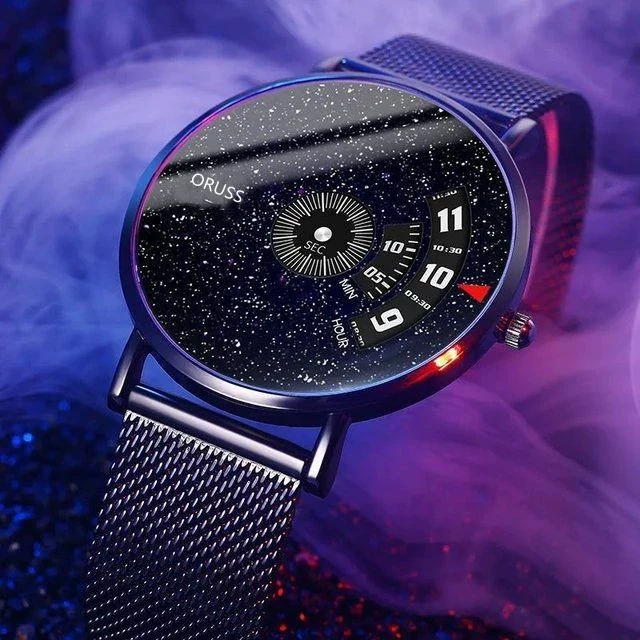 Men's Alloy Strap Automatic Movement Round Dial Waterproof Business Style Watch - Image 15