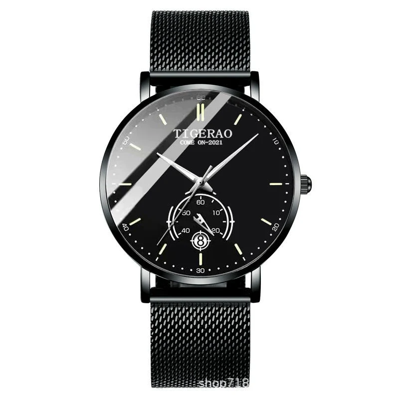 Men's Automatic Alloy And Stainless Steel Watches With Round Dial And Mineral Strengthened Glass Mirror Waterproof - Image 7