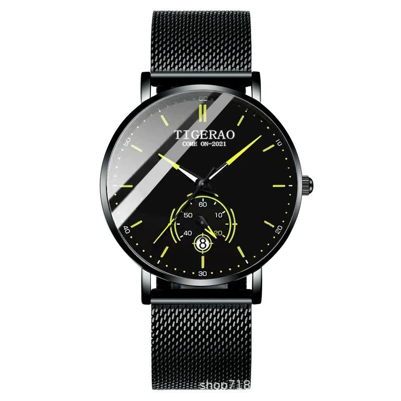 Men's Automatic Alloy And Stainless Steel Watches With Round Dial And Mineral Strengthened Glass Mirror Waterproof - Image 8