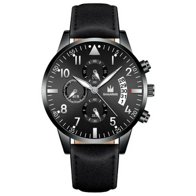 Men's Business Fashion Quartz Watch With Stainless Steel Case And Strap Round Dial - Image 12
