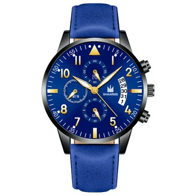Men's Business Fashion Quartz Watch With Stainless Steel Case And Strap Round Dial - Image 13