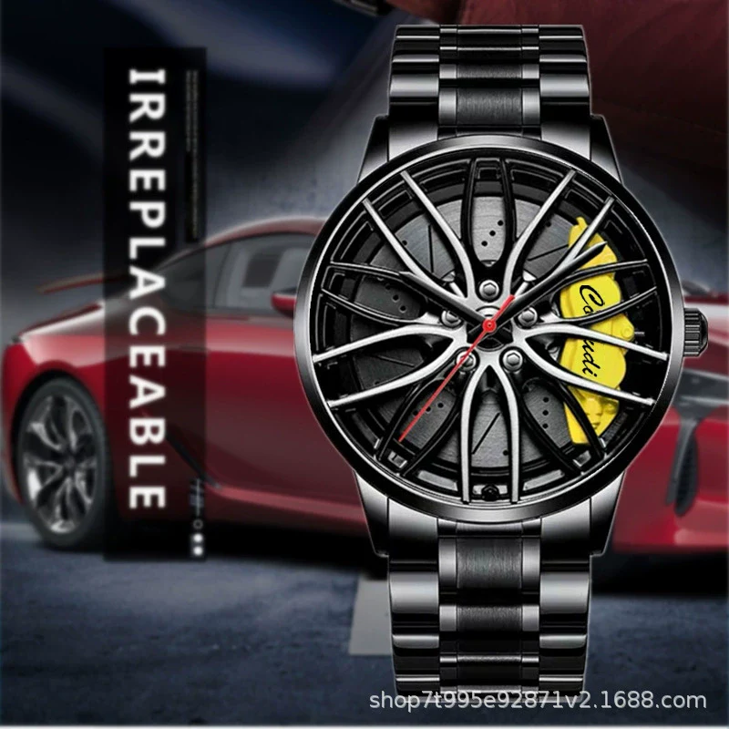 Men's Business Style Alloy Case Stainless Steel Strap Round Dial Waterproof Watch With Fully Automatic Movement - Image 4