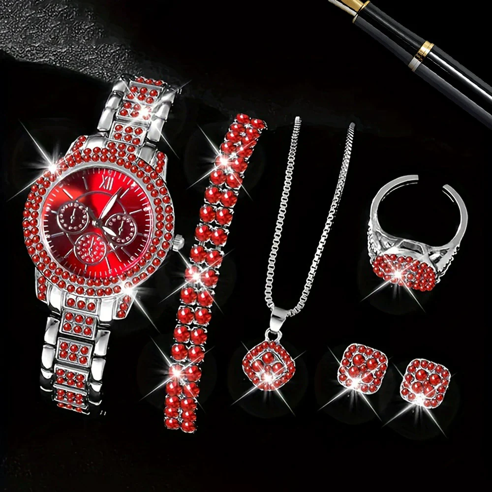 Men's Casual Alloy Watch With Round Dial And Stainless Steel Jewelry Buckle - Image 9