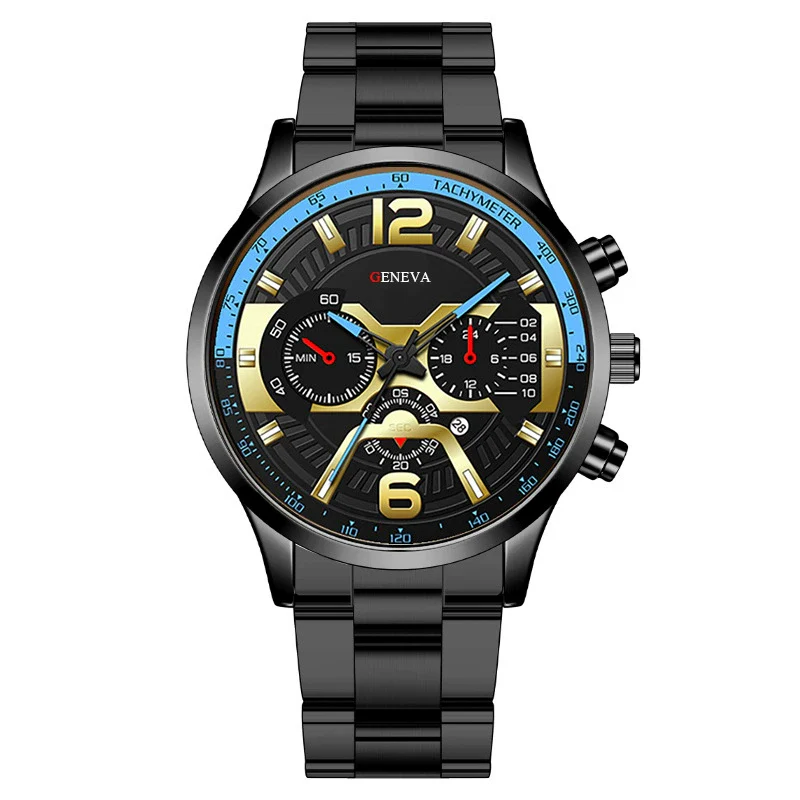 Men's Fashion Stainless Steel Alloy Quartz Watch - Image 10