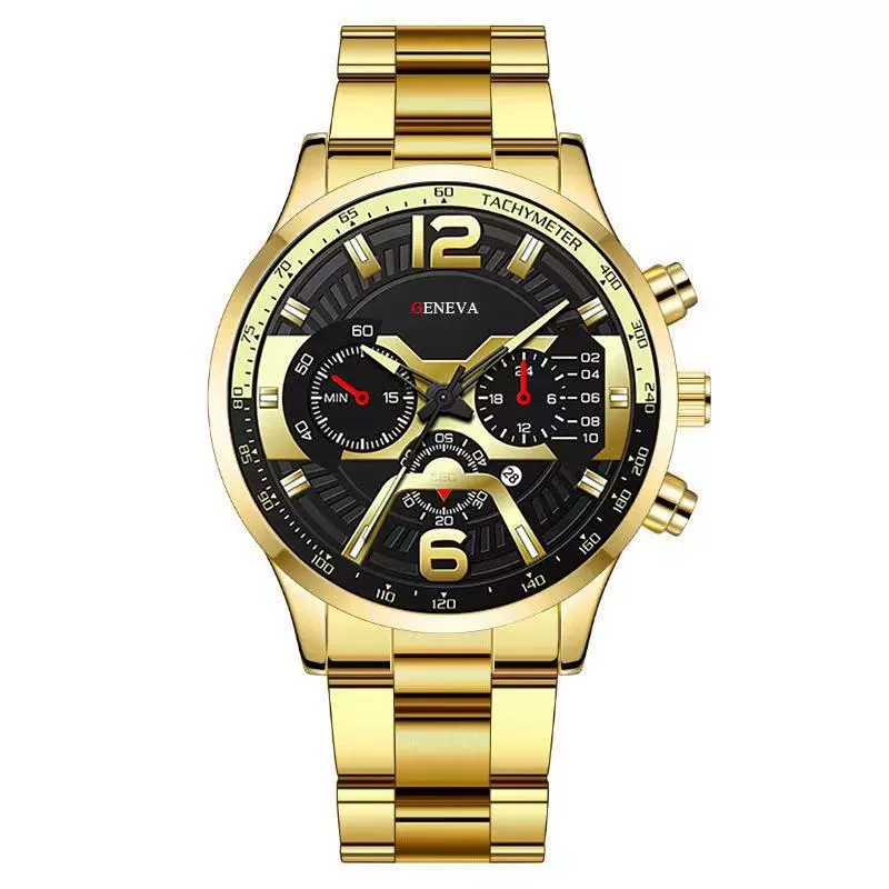 Men's Fashion Stainless Steel Alloy Quartz Watch - Image 12