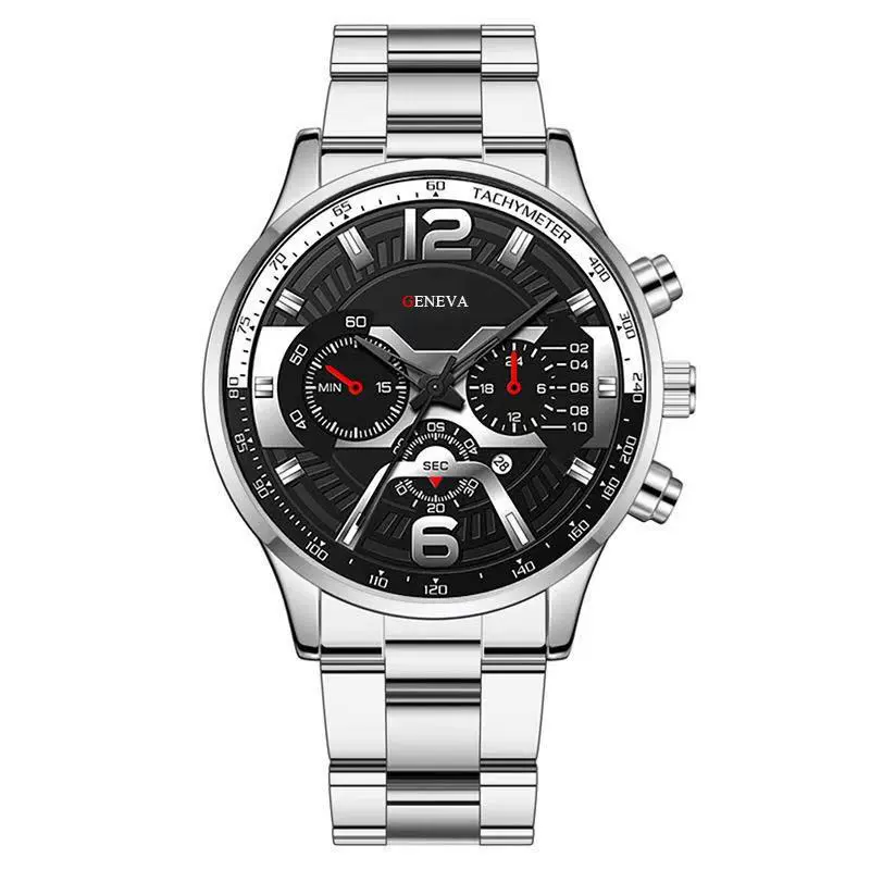 Men's Fashion Stainless Steel Alloy Quartz Watch - Image 14