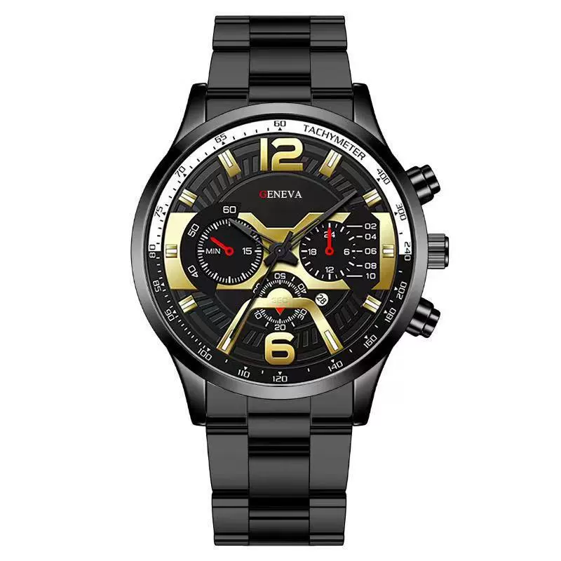 Men's Fashion Stainless Steel Alloy Quartz Watch - Image 15