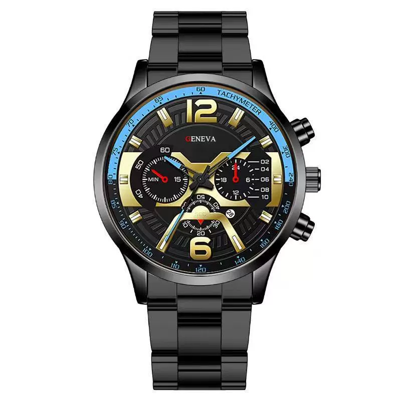 Men's Fashion Stainless Steel Alloy Quartz Watch - Image 16