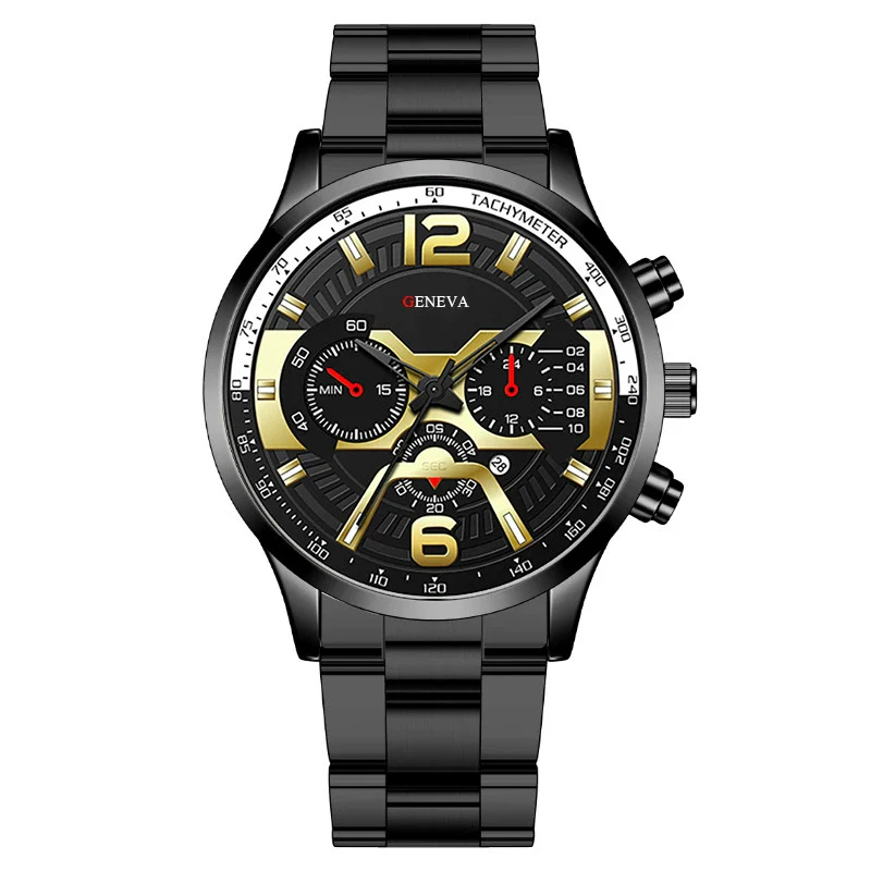 Men's Fashion Stainless Steel Alloy Quartz Watch - Image 5
