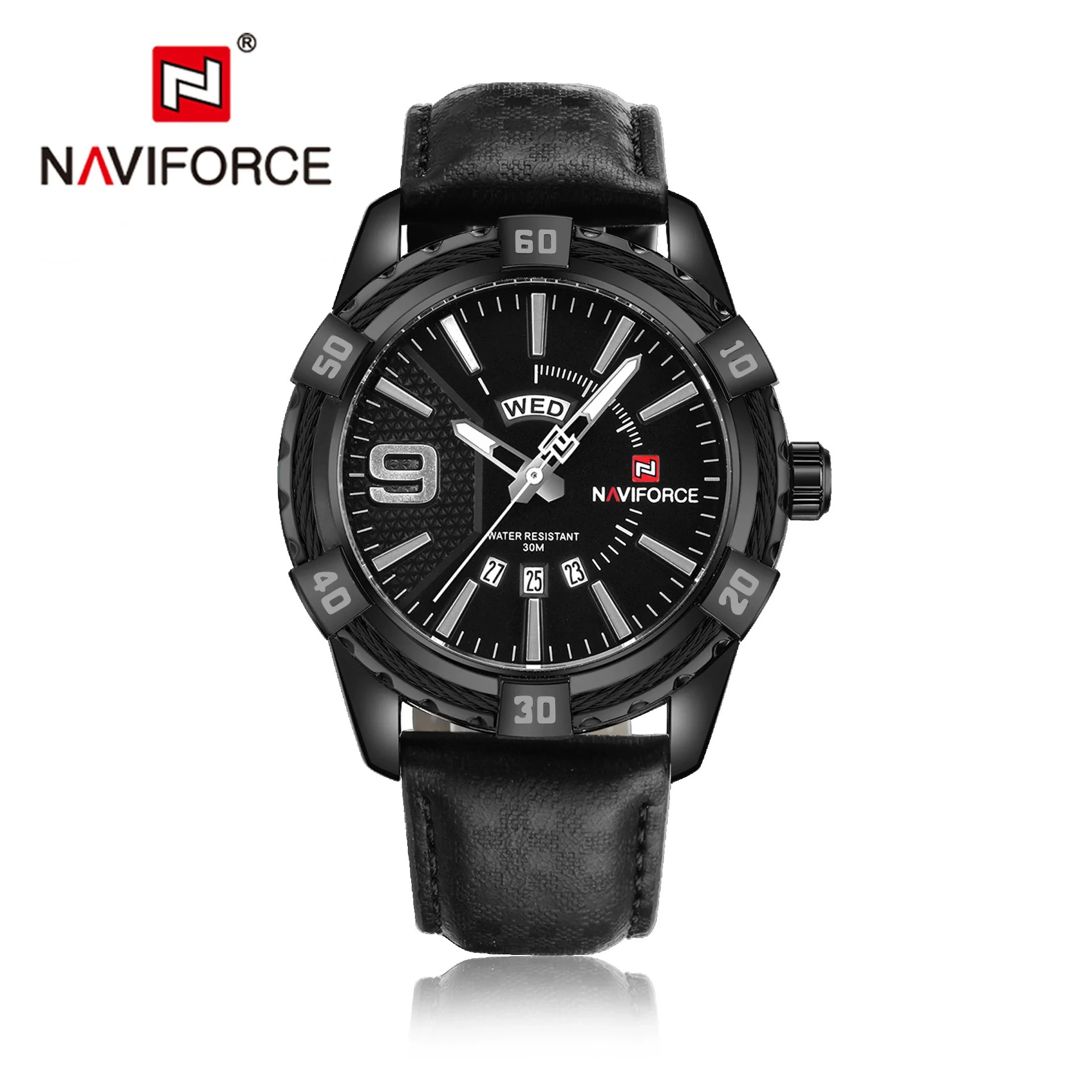 Men's Fashion Stainless Steel Band Quartz Watch With Round Dial And Mineral Strengthened Glass Mirror - Image 10